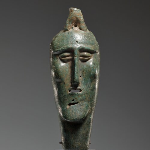 An Important Bronze Mask