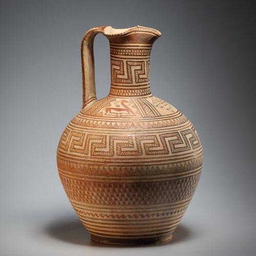 A Large Oinochoe with Antilopes