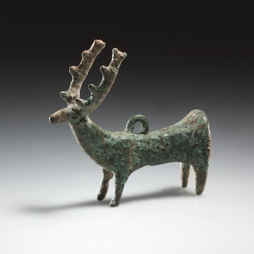 A Statuette of a Stag