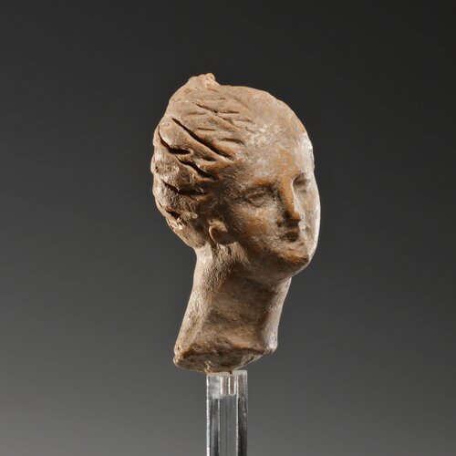 A Small Head of a Woman